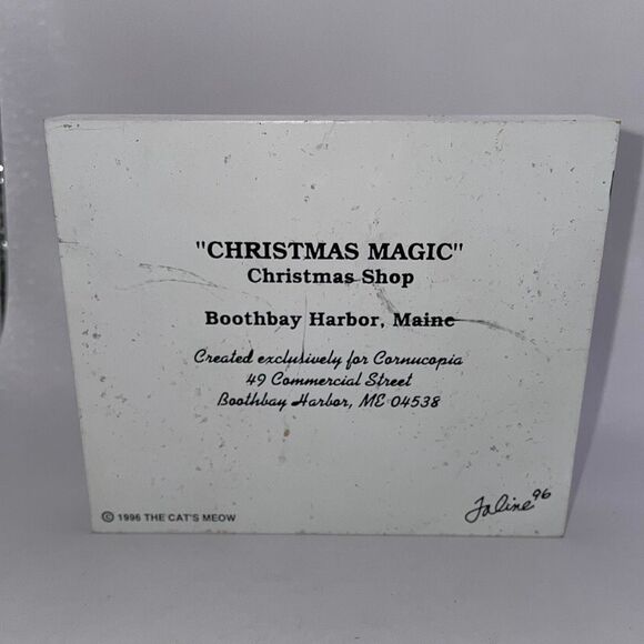 The Cats Meow Lot of 4 Wooden Home Decor Collectibles 1990’s Retro Vintage - Picture 7 of 10